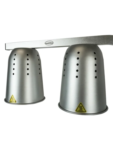 LAMPE CHAUFFANT ARGENT