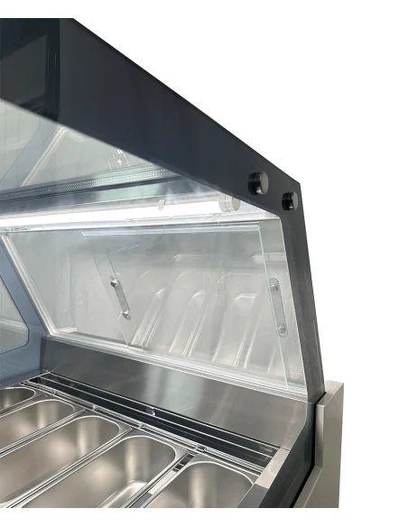 VITRINE À CREME GLACÉE KOMODO 6X5L