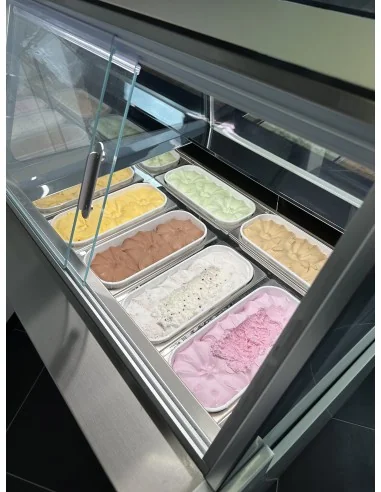 VITRINE À CREME GLACÉE KOMODO 6X5L