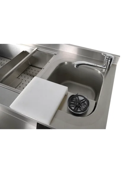 TABLE RÉFRIGÉRÉE 3 PORTES AVEC BAR À COCKTAILS