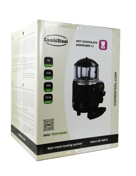DISTRIBUTEUR DE CHOCOLAT CHAUD 5L