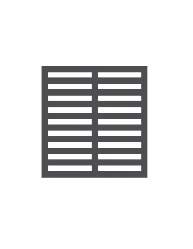 GRILLE POUR 7518.0010