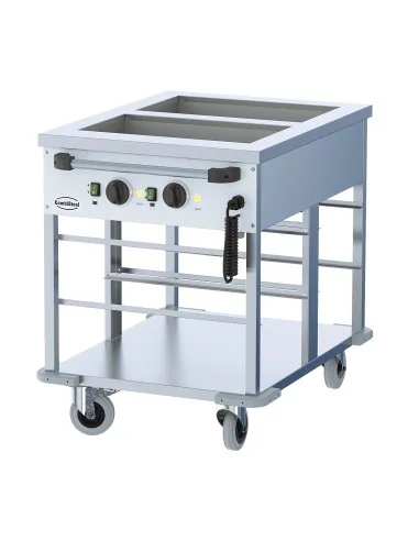 BAIN-MARIE TROLLEY 2/1.