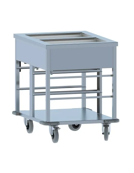 BAIN-MARIE TROLLEY 2/1.