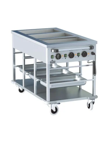 BAIN-MARIE TROLLEY 3/1.