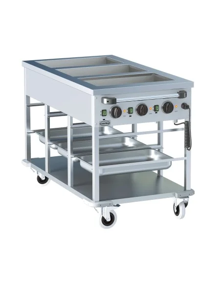 BAIN-MARIE TROLLEY 3/1.