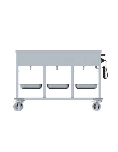 BAIN-MARIE TROLLEY 3/1.