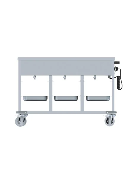 BAIN-MARIE TROLLEY 3/1.