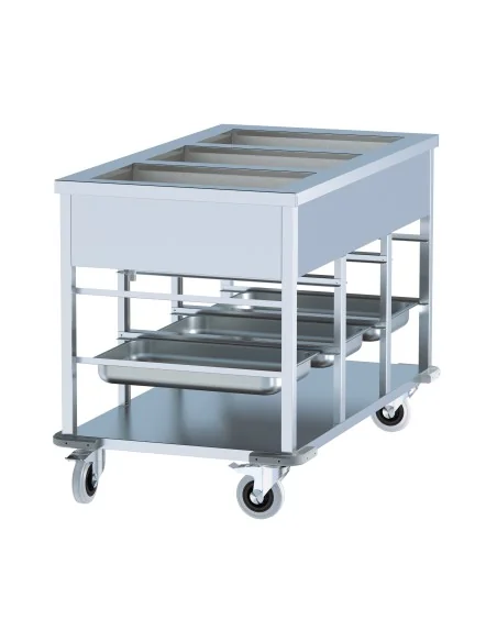BAIN-MARIE TROLLEY 3/1.