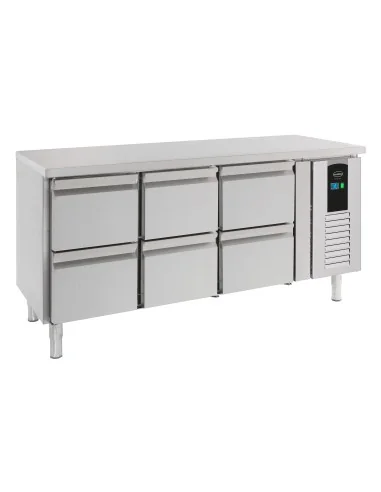 700 TABLE RÉFRIGÉRÉE 6 TIROIRS ENERGY LINE