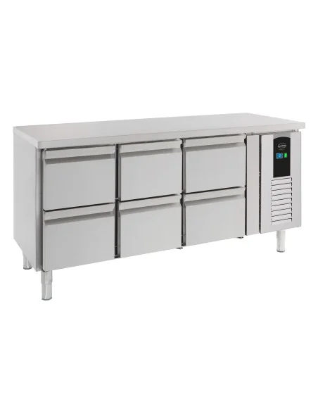 700 TABLE RÉFRIGÉRÉE 6 TIROIRS ENERGY LINE
