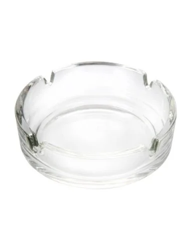 Petit cendrier empilable en verre Olympia (lot de 24)