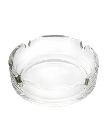 Petit cendrier empilable en verre Olympia (lot de 24)