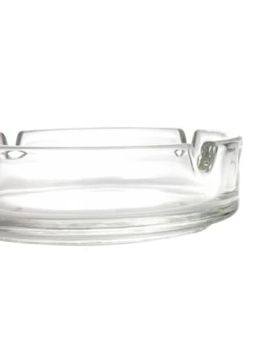 Petit cendrier empilable en verre Olympia (lot de 24)