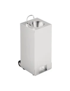 Station de lavage des mains mobile avec crédence IMC 10L 2