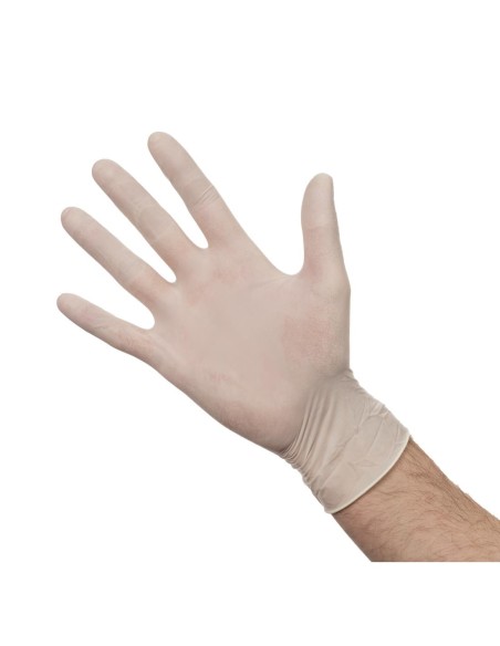 Gants en latex poudrés XL - lot de 100 - Unicare