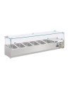 Saladette réfrigérée Polar 6x GN 1/4 - comptoir pizza