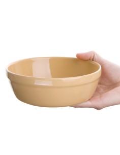 Plats à gratin ronds Olympia Stoneware 156mm - lot de 6 2