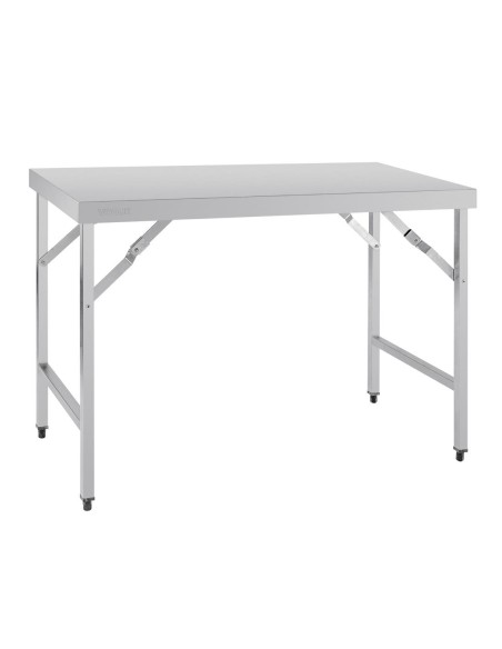 Table pliante inox Vogue 1200mm - robuste et transportable