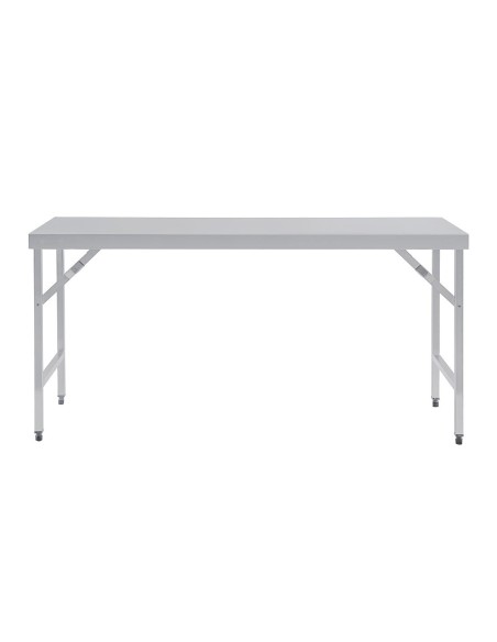 Grande table pliante inox Vogue 1800mm - solide et pratique
