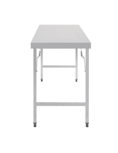 Grande table pliante inox Vogue 1800mm - solide et pratique