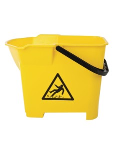 Seau à poignée jaune Nisbets Essentials - 770 g