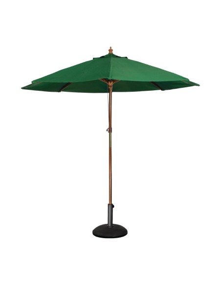 Parasol rond Bolero vert 2,5 m - Ombre et protection
