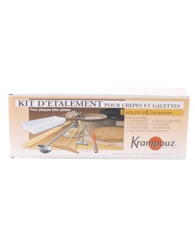 Kit d'étalement 6 pièces pour crêpière Krampouz