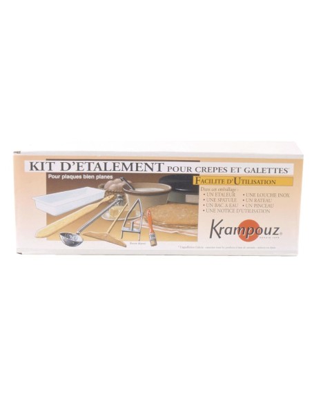 Kit d'étalement 6 pièces pour crêpière Krampouz