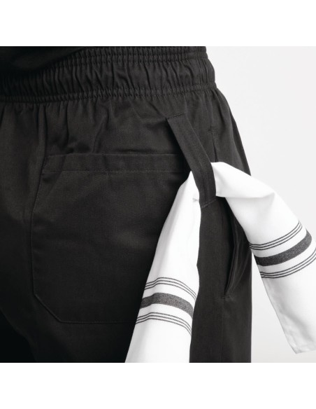 Pantalon cuisine mixte Teflon Easyfit noir XXL