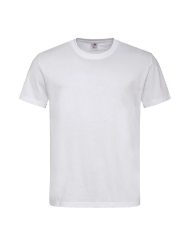 T-Shirt mixte blanc XL - 100% coton - Sans Marque
