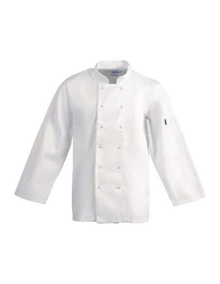 Veste de cuisine mixte Whites Vegas XL blanche - Durabilité et confort