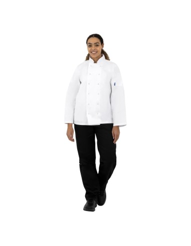 Veste de cuisine mixte Whites Vegas XL blanche - Durabilité et confort