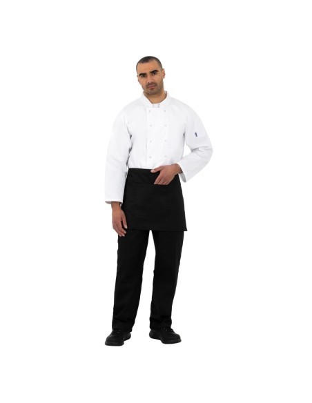 Veste de cuisine mixte Whites Vegas blanche XS - 60 caractères