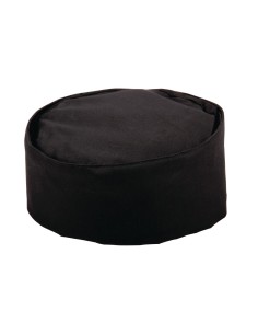 Calot de cuisine noir L - Whites Chefs Clothing 2