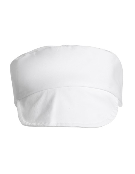 Casquette de boulanger Whites blanche - 100% coton