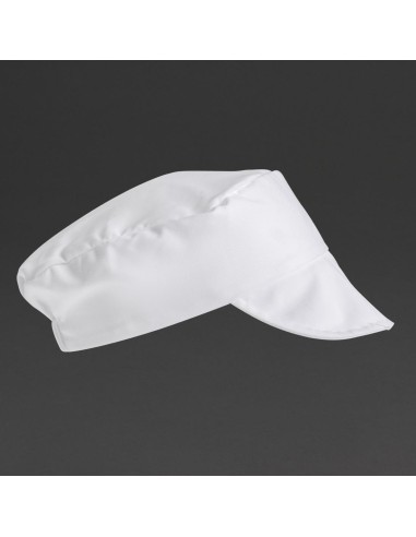 Casquette de boulanger Whites blanche - 100% coton