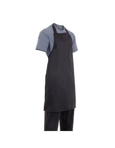 Tablier bavette Whites noir 710x960 mm