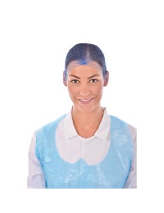 Filets à cheveux Lion Haircare bleus - lot de 50