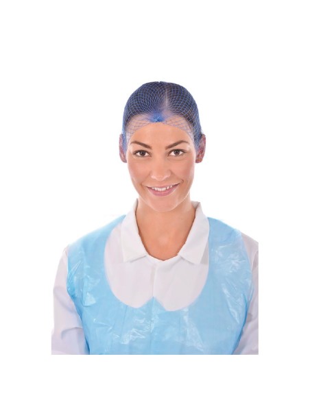 Filets à cheveux Lion Haircare bleus - lot de 50