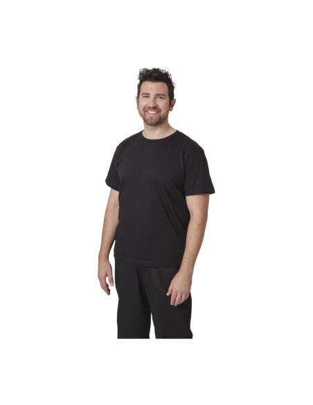 T-shirt mixte noir XL - 100% coton