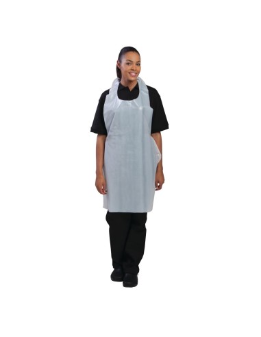Tabliers jetables blancs 14,5 microns - lot de 100 | Smith Bateson