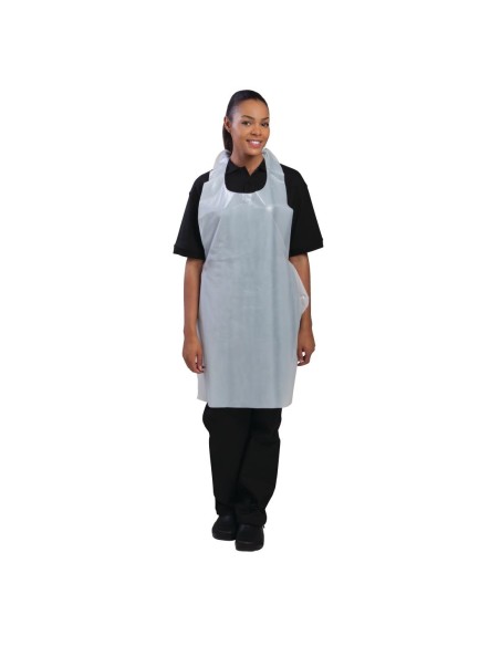 Tabliers jetables blancs 14,5 microns - lot de 100 | Smith Bateson