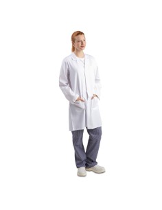 Blouse mixte Whites blanche S - Haute qualité 2