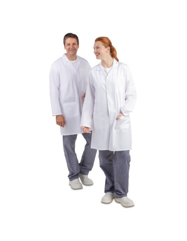 Blouse mixte Whites blanche M - Haute qualité