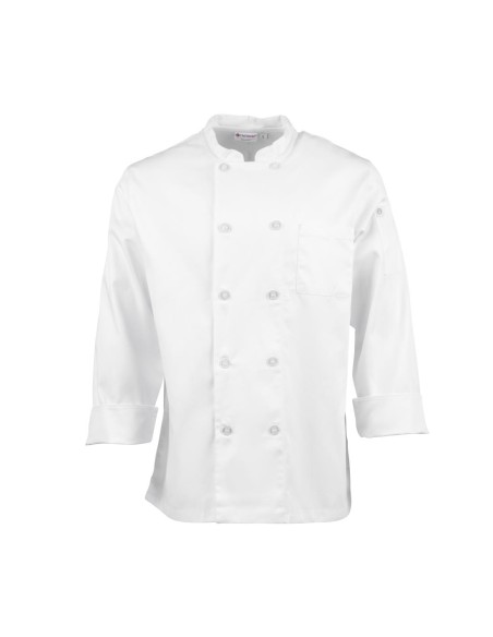 Veste de cuisine mixte Le Mans Chef Works blanche L