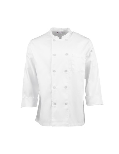 Veste de cuisine mixte Le Mans Chef Works blanche S