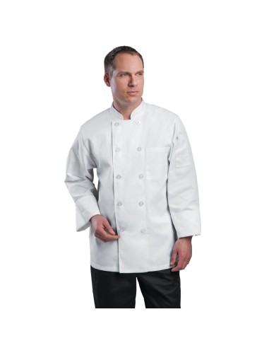 Veste de cuisine mixte Le Mans Chef Works blanche S