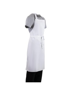 Tablier bavette Whites blanc XL - 80% polyester/20% coton 2