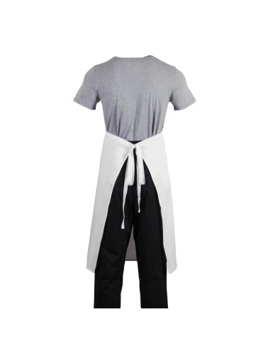 Tablier standard Whites blanc - 65% polyester/35% coton